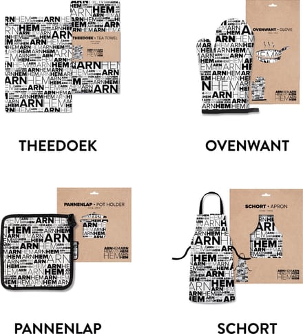 Arnhem keukentextiel voordeelpakket - Souvenirs Nederland