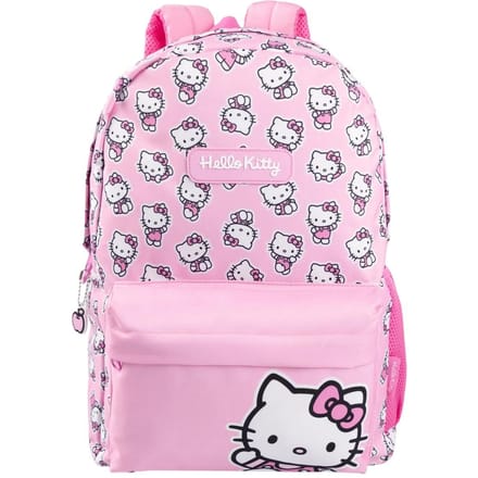 Hello Kitty Meisjes Rugzak met All-Over Print One Size roze