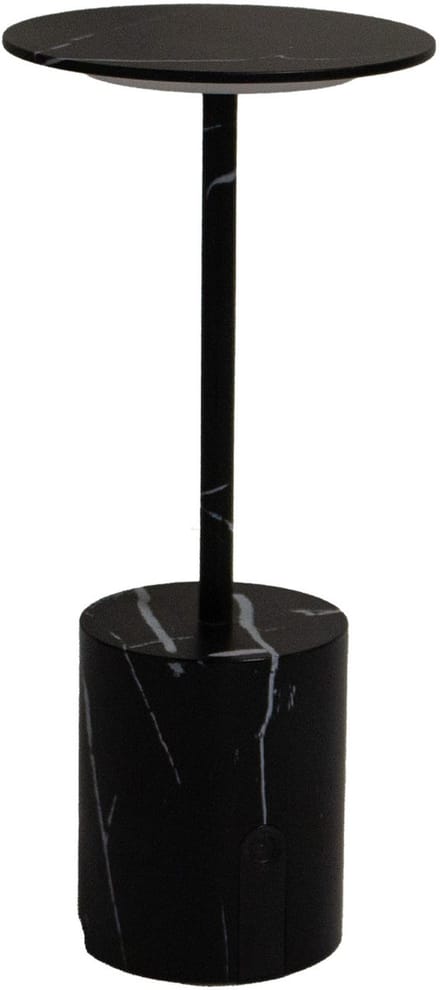 Tokyo lamp zwart marmer look 10 x 22 cm