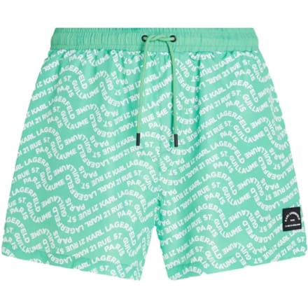 KARL LAGERFELD Badpak WAVE AOP KORTE BOARDSHORTS