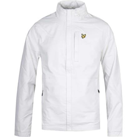 Lyle & Scott lichtgewicht gletsjergrijze jas met verborgen capuchon