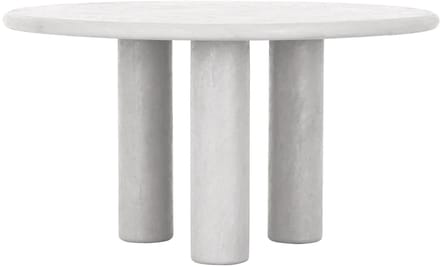 DTP Home Dining table Clio round 140 CHALK,76xØ140 cm, mortex