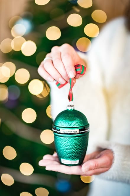 Green Egg Kerstbal kerstmis ornament Big | Groen