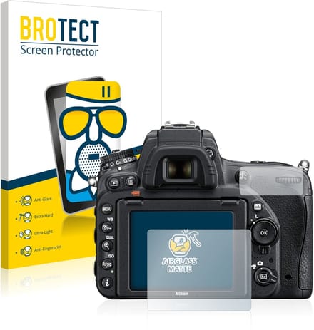 BROTECT - Screenprotector voor Nikon D750 - Folie Beschermfolie Beschermglas matte