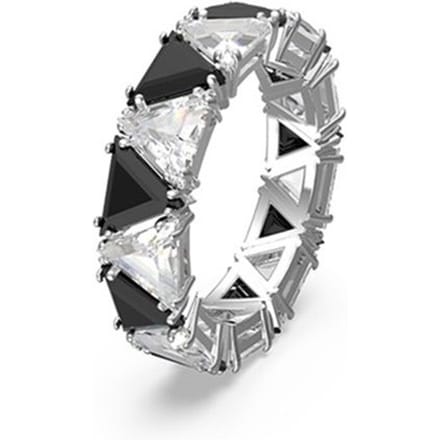 Swarovski Ringen Dames Zwart 5620672 Black|52 gray