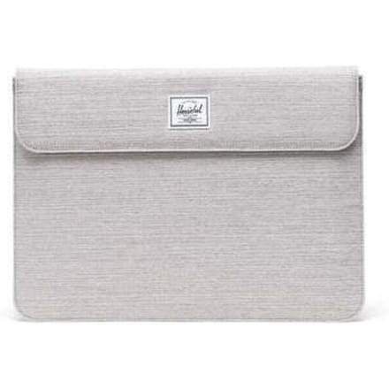 Laptoptas Herschel Spokane 13 Inch Sleeve Light Grey Crosshatch