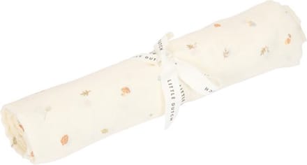 Swaddle - Wit - Maat 120 cm - Forest Friends - Forest Treasures