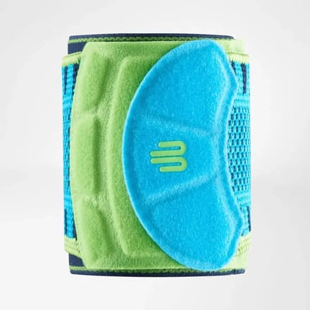 Bauerfeind Sports Wrist Strap Polsbandage-Turkoois,Limoen