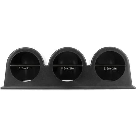 Triple Three Auto Auto Meter Pod Houder Bekerhouder 2 zwart