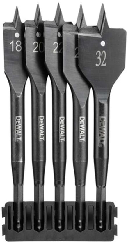 DeWALT Toebehoren - 5-delige set vlakke houtboren DT70832