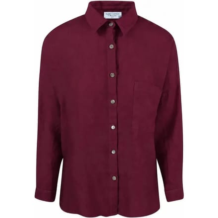 Dameshemd met lange mouwen Haris Cotton