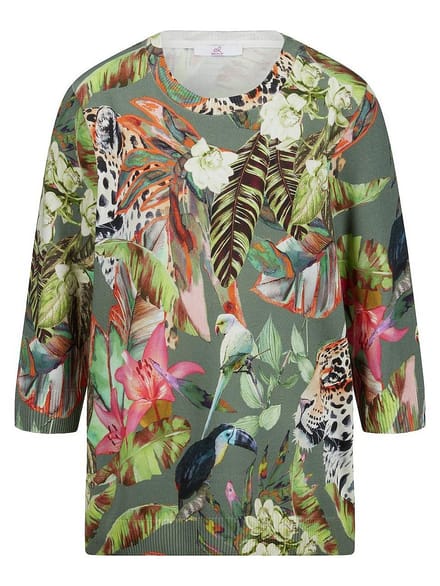 Trui ronde hals Van Emilia Lay multicolour