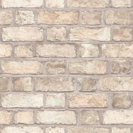 Noordwand Homestyle Behang Brick Wall beige en grijs