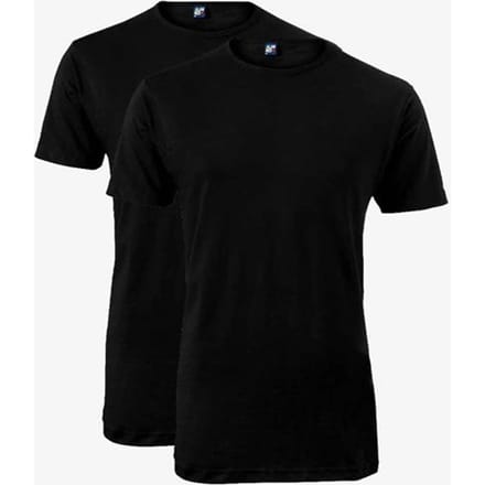Alan Red Derby O-Hals T-Shirt Black (2Pack) - Maat XXL - Heren - Basic T-shirt