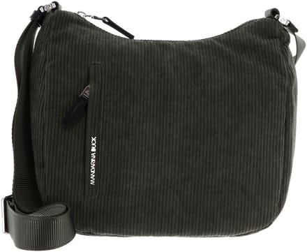 MANDARINA DUCK schoudertas Hunter Velvet Hobo Bag Pirite donkergroen