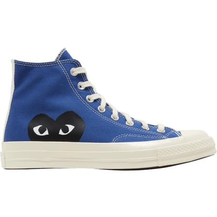Comme des Garçons PLAY x Converse Chuck 70 High 'Blue Quartz' 37 white