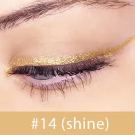 Waterproof Shiny Gel Eyeliner - 14 Gold - 0.2g