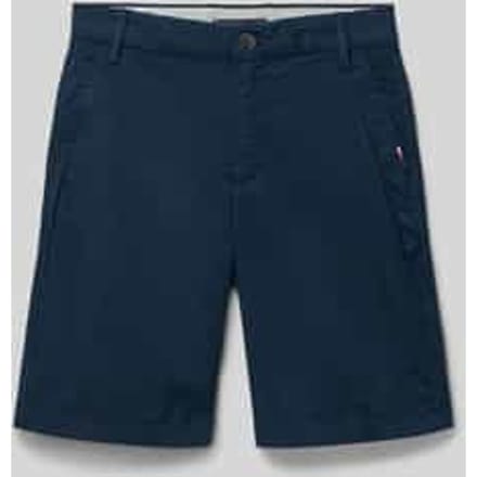 regular fit chino-shorts van katoenmix