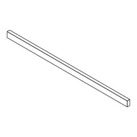 AEG voorpaneel, inox, AEG 140223261078