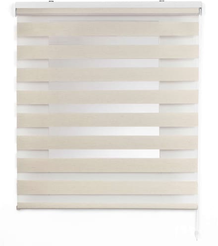 Storesdeco - Duo rolgrodijn – stijlvol dubbel textiel linnen, 140x180 cm