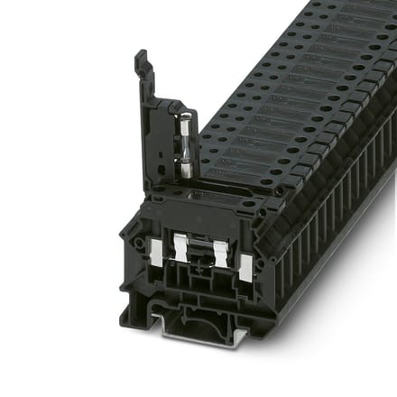 Phoenix Contact 3000539 Zekering-serieklem 8.2 mm Schroeven Zwart 50 stuk(s) Piece
