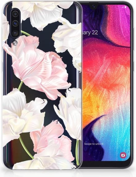 Samsung Galaxy A50 TPU Case Lovely Flowers