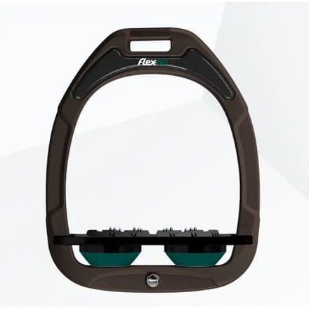Ultra Grip Platte Beugels Bruin/Zwart/Groen Flex-On Green Composite