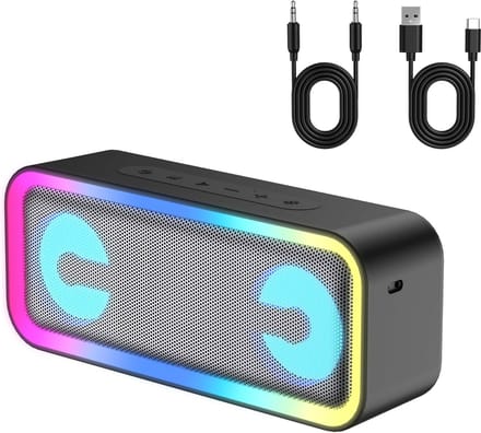 Waterdichte Draagbare Bluetooth Speaker met 24 Uur Speeltijd en Stereogeluid
