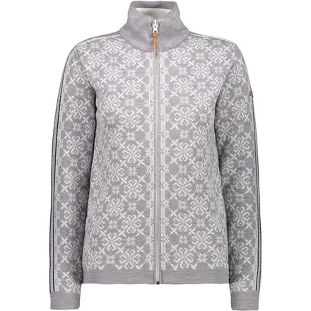 Cmp Knitted Pullover 7h26005 Fleece Met Halve Rits Grijs L Vrouw