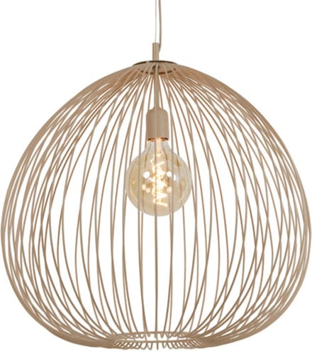 Light & Living Hanglamp Rilana Ø56cm - Beige