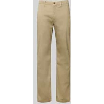 Regular fit chino van katoenmix, model 'DENTON'