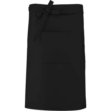 Kariban Katoenen lang schort K887 - Black - One size