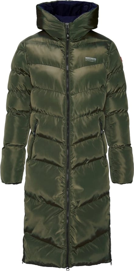 Nordberg Puffer Jacket Helena - Dames - Army - Maat L