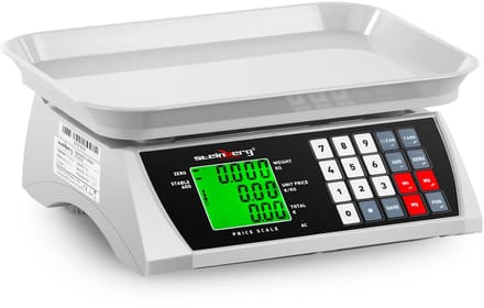 Controle weegschaal - 30 kg / 1 g - 28,8 x 21,8 cm - 6 functies - Steinberg Systems