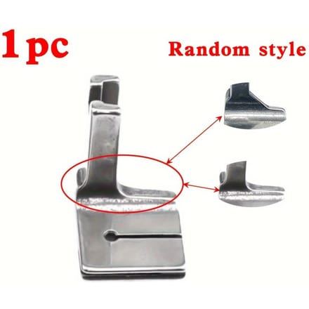 1 stuk/2 stuks) P5W Industriële Naaimachine Accessoires Geplooide Naaimachine Rimpelvoet gray