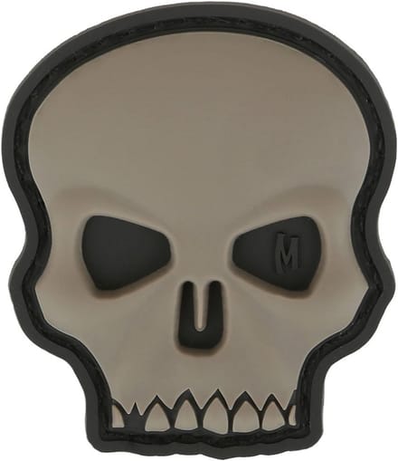 3D Reliëf Schedel Morale Patch PVC Rubber