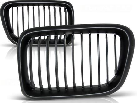 Grill BMW E36 10 96-08 99 ZWART