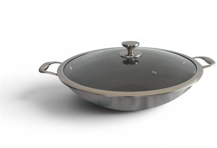 Wokpan (36 cm) Krasvrij Coating - Geschikt voor alle warmtebronnen