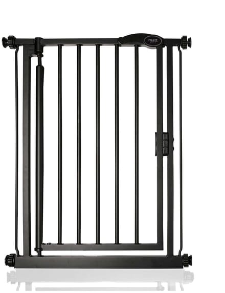 Bettacare Auto-Close Klemhek, Hondenhekje, 68.5cm - 75cm, Grijs