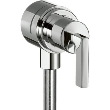 AXOR Citterio Fixfit Stop shut-off valve cross handle for wall mounting