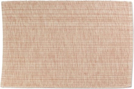 Kela Keuken - Ria Placemat Set van 6 Stuks - Ijzer - Beige