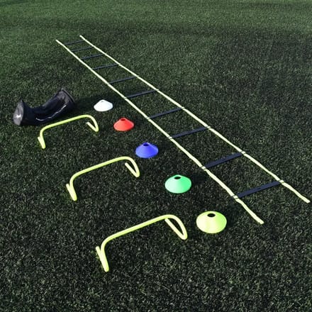 Precision trainingsset agility voor coaches en sporters multicolor.