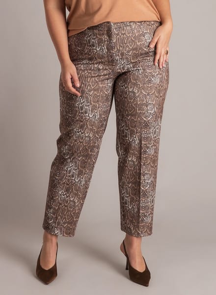 YEST CURVE YCJessamy Bottoms - Soft Terra/Multi Col - maat 4(54/56)