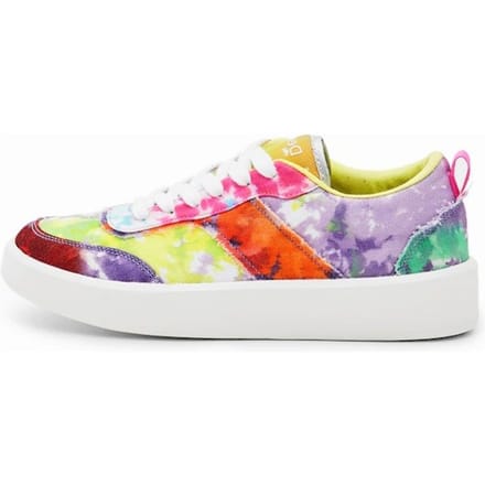 Tiedye Regenboog Sneakers Casual Lowtops