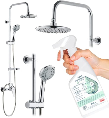Kuchinox ENNA - Douchezuilset - Chroom - Ergonomisch - Antikalk