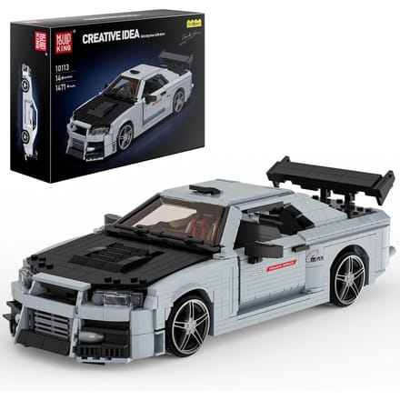 Mould King 10113 Technische Auto Bouwsteen De MOC Skyline Sport Raceauto Model Assemblage Auto Baksteen Speelgoed Kinderen Kerstcadeau 10113