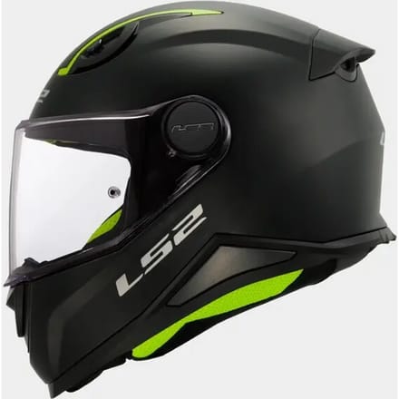 LS2 FF812 Kid Solid Mat Zwart Kinder Integraalhelm - Helm