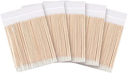 Microblading Wattenstaafjes Houten Katoenen Applicators 500 Stuks