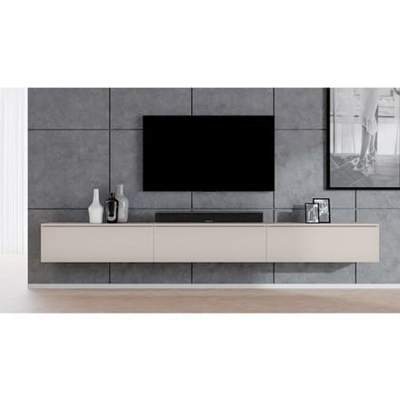 AX LIVING Hangend TV-meubel Loriano 3x100 cm kasjmier beige