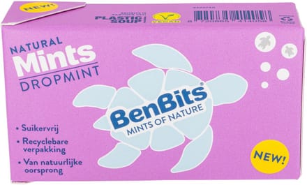 BenBits - Dropmint Mints - Suiker en Plastic vrij